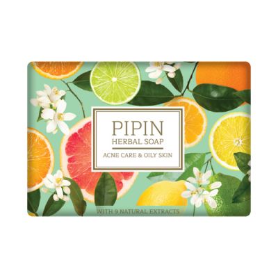 พิพิน แอคเน่ แคร์ แอนด์ ออยลี่ สกิน เฮอร์เบิล โซพ